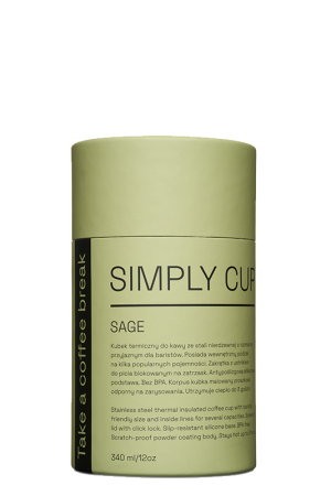 Kubek Termiczny Simply Cup - Sage 340 ml