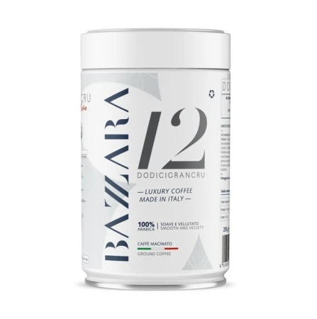 Kawa mielona Bazzara DODICIGRANCRU 250g