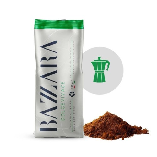 Przejdź do produktu Bazzara DOLCEVIVACE Moka Kawa mielona 250g