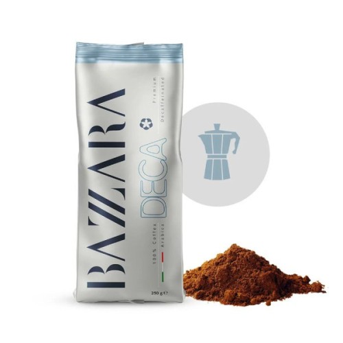 Przejdź do produktu Bazzara ESPRESSO DECA BRASIL SANTOS Moka Kawa mielona 250g