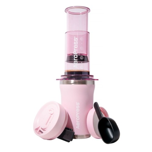 Przejdź do produktu Zaparzacz do kawy AeroPress Go Plus - Różowy