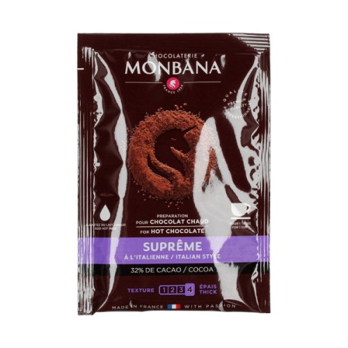 Przejdź do produktu Czekolada na gorąco Monbana Supreme - saszetka 25g