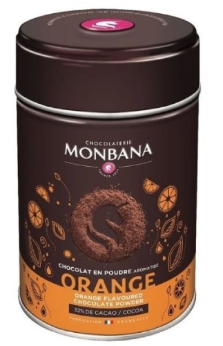 Przejdź do produktu Pomarańczowa czekolada na gorąco Monbana 250g