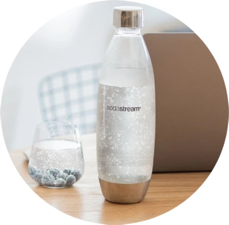 Butelka na wodę SodaStream Fuse 1l - Metal