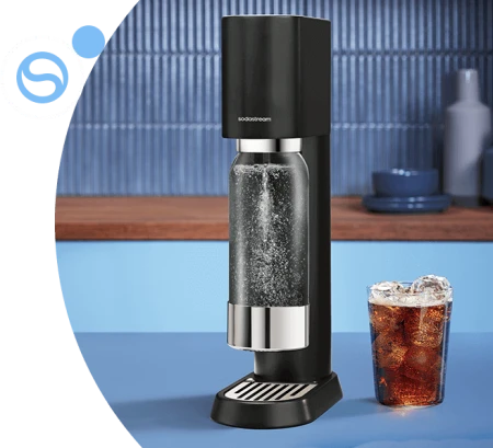 Saturator do wody gazowanej SodaStream Enso Black - Czarny