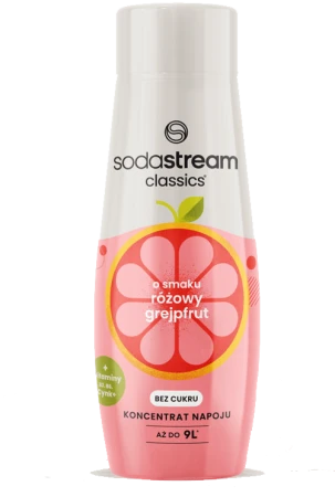 Syrop SodaStream Różowy Grejpfrut 440 ml - Bez cukru