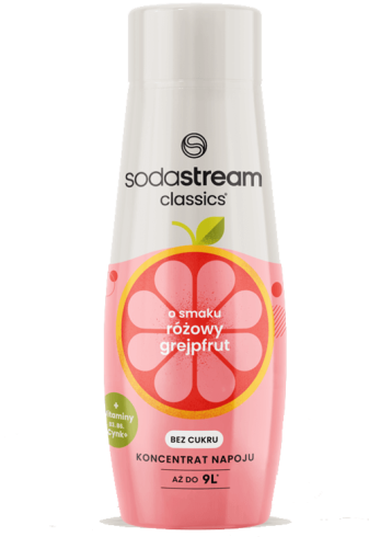 Przejdź do produktu Syrop SodaStream Różowy Grejpfrut 440 ml - Bez cukru