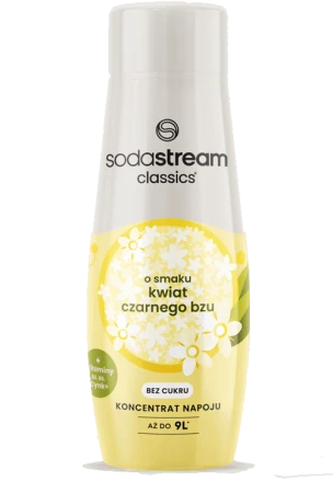 Syrop SodaStream Kwiat Czarnego Bzu 440 ml - Bez Cukru