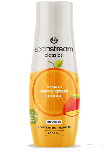 Przejdź do produktu Syrop SodaStream Orange Mango Zero 440 ml - Bez cukru