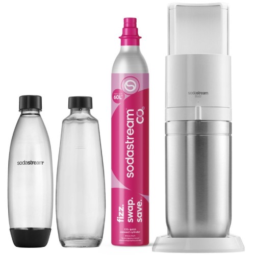 Przejdź do produktu Saturator do wody gazowanej SodaStream Duo - Biały zestaw startowy