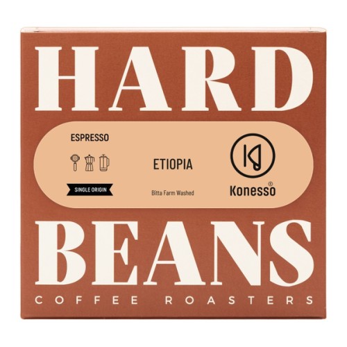 Przejdź do produktu Hard Beans Etiopia Bitta Farm Espresso Kawa ziarnista 250g