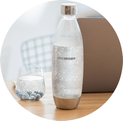 Butelka na wodę SodaStream Fuse 1l - Metal