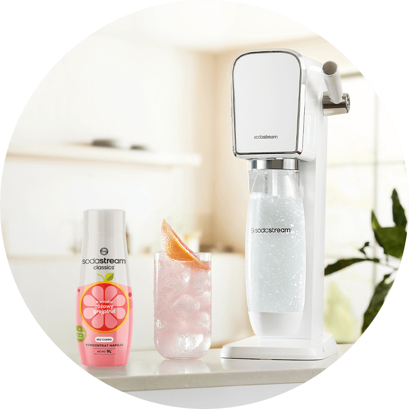Syrop SodaStream Różowy Grejpfrut 440 ml - Bez cukru