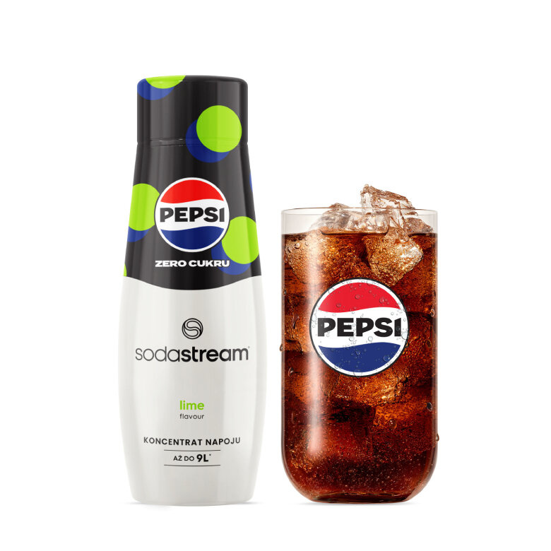 Syrop SodaStream Pepsi Lime Zero Cukru 440 ml
