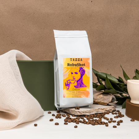 Tazza - RobuShot - kawa ziarnista 1kg 100% Robusta