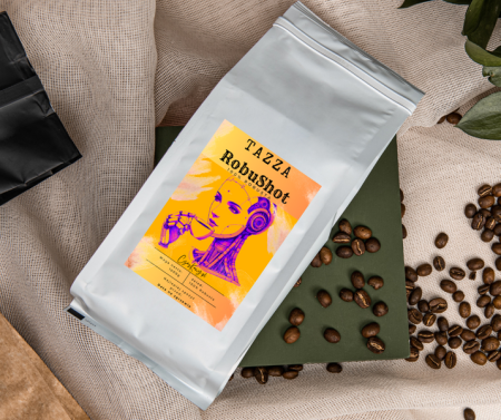 Tazza - RobuShot - kawa ziarnista 1kg 100% Robusta