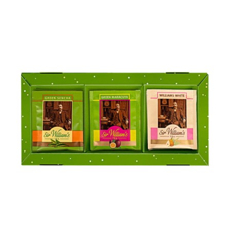 Sir William's Tea Bombonierka mix 15 herbat zielonych i białych.jpg