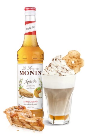 Syrop do kawy Monin APPLE PIE 700ml - szarlotka