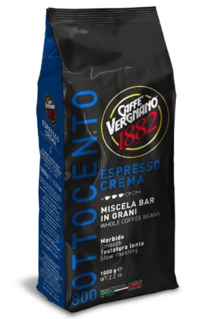 Caffe Vergnano 800 Ottocento Espresso Crema 1kg kawa ziarnista