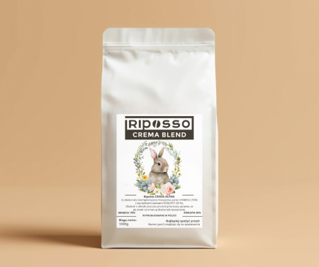 Riposso Crema Blend 1kg Kawa ziarnista Edycja Wielkanoc
