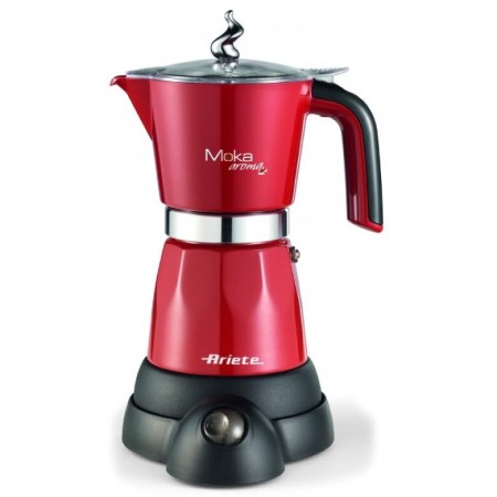 Elektryczna kawiarka Ariete Mokina Grande 1368/06 - Czerwona