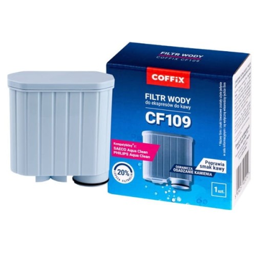 Przejdź do produktu Filtr zamiennik COFFIX CF 109 do ekspresu Philips / Saeco AquaClean