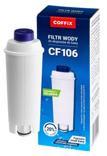 Przejdź do produktu Filtr zamiennik COFFIX CF106 do ekspresu DeLonghi
