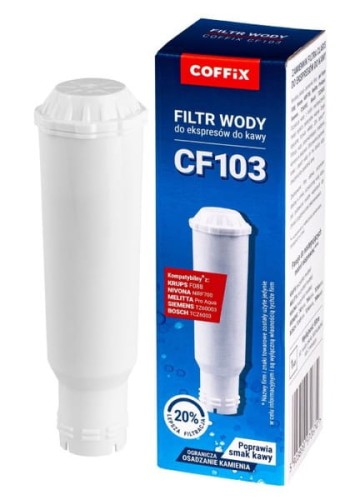 Przejdź do produktu Filtr zamiennik COFFIX CF103 do ekspresu Melitta Nivona Krups Siemens Bosch