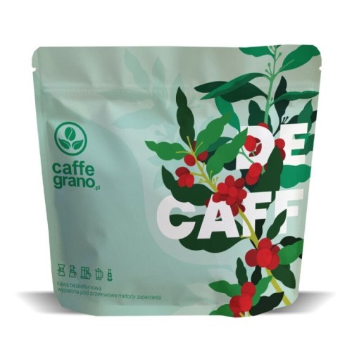 Przejdź do produktu Caffe Grano Decaff Meksyk El Tucan FILTR - Kawa ziarnista bezkofeinowa 250g