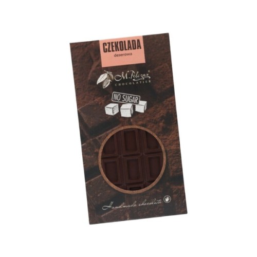 Przejdź do produktu Czekolada deserowa M.Pelczar Chocolatier bez cukru 45g