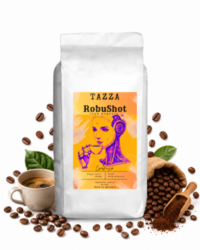 Przejdź do produktu Tazza - RobuShot - kawa ziarnista 1kg 100% Robusta