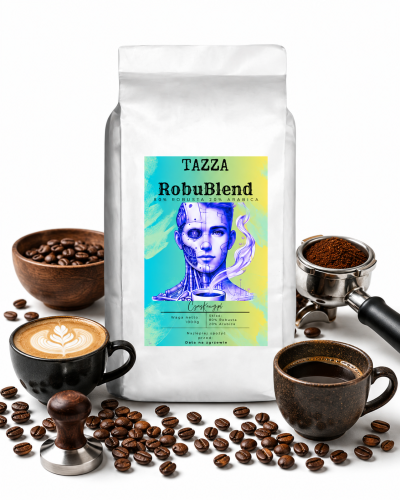Przejdź do produktu Tazza - RobuBlend - kawa ziarnista 1kg 20% Arabica 80% Robusta