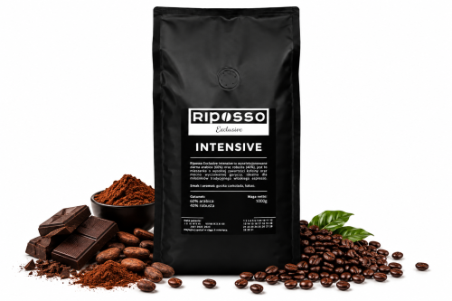 Przejdź do produktu Riposso Exclusive Intensive 1kg - ŚWIEŻO PALONA