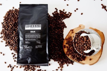 Riposso Exclusive B&amp;K 250g 100% ARABICA - ŚWIEŻO PALONA