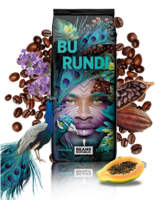 Beans Republic Burundi Kawa ziarnista 1kg