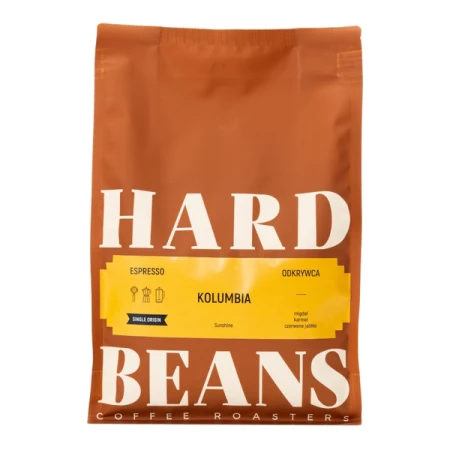 Hard Beans Kolumbia Sunshine Kawa ziarnista 1kg