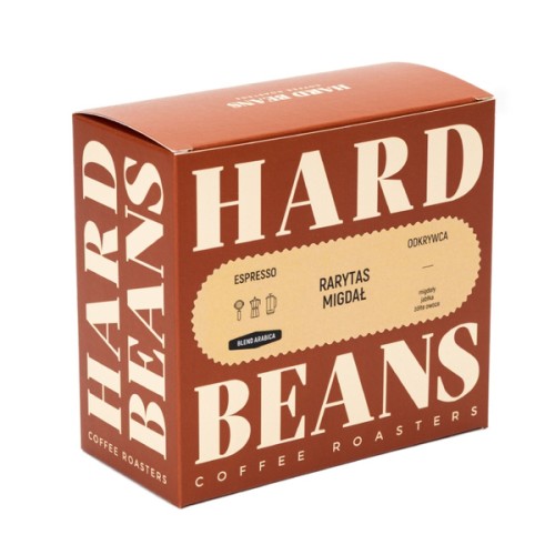 Przejdź do produktu Hard Beans Rarytas Migdał Espresso Kawa ziarnista 250g
