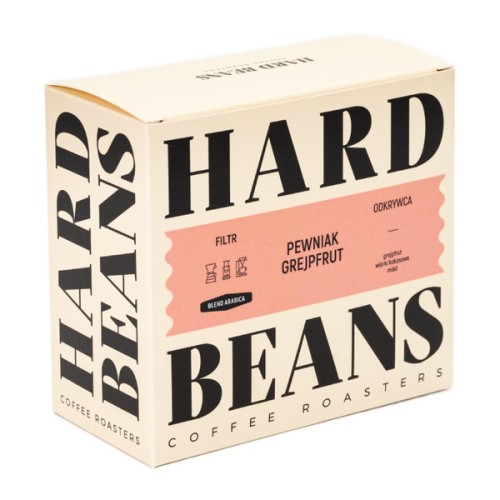 Przejdź do produktu Hard Beans Pewniak Grejpfrut Filtr Kawa ziarnista  250g