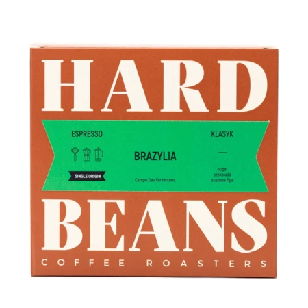 Hard Beans Brazylia Campo Das Vertentens Kawa ziarnista 250g