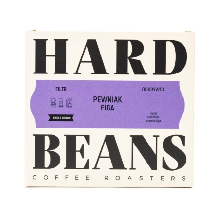 Hard Beans Pewniak Figa Filtr Kawa ziarnista 250g