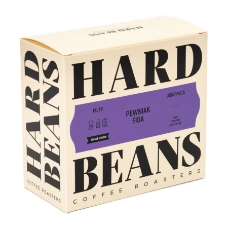 Hard Beans Pewniak Figa Filtr Kawa ziarnista 250g