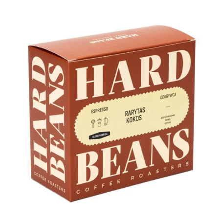 Hard Beans Rarytas Kokos Espresso Kawa ziarnista 250g