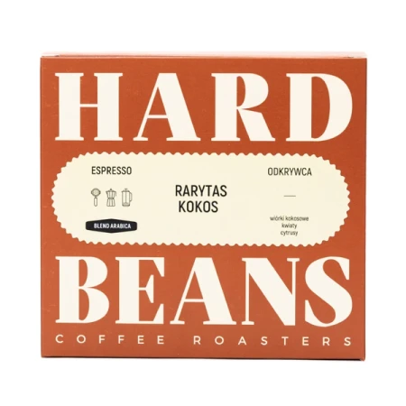 Hard Beans Rarytas Kokos Espresso Kawa ziarnista 250g