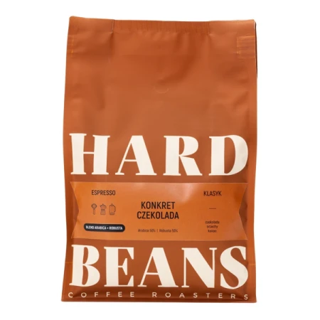 Hard Beans Konkret Czekolada Espresso Kawa ziarnista 1kg