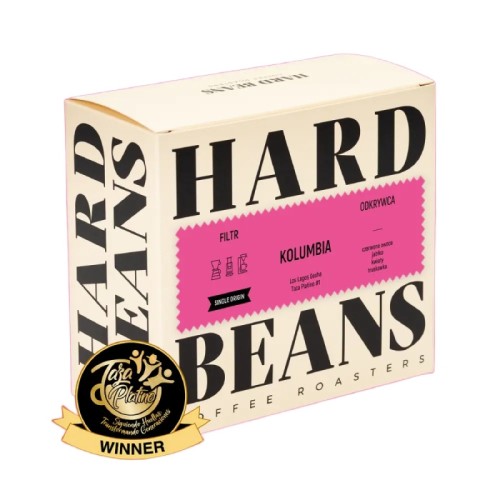 Przejdź do produktu Hard Beans Kolumbia Los Lagos Gesha Taza Platino #1 Kawa ziarnista 200g