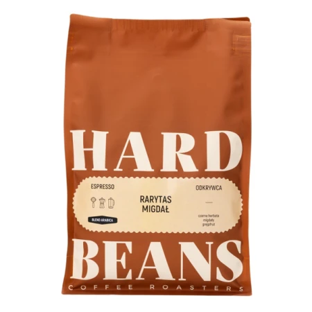 Kawa ziarnista Hard Beans Rarytas Migdał Espresso 1kg