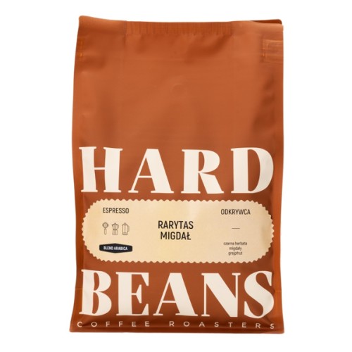 Przejdź do produktu Kawa ziarnista Hard Beans Rarytas Migdał Espresso 1kg