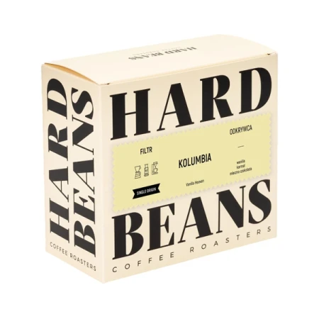Hard Beans Kolumbia Vanilla Heaven Kawa ziarnista 200g