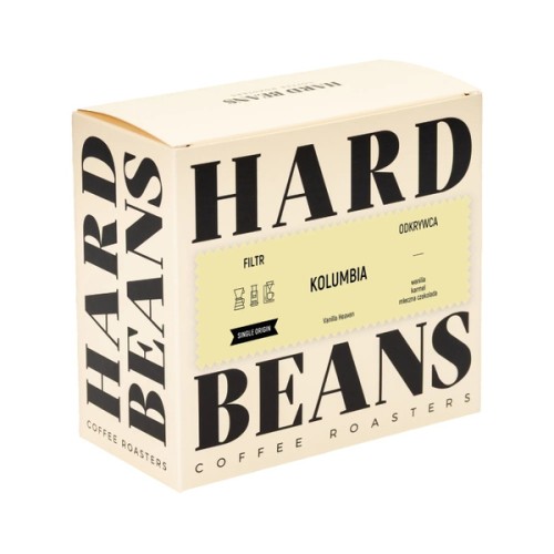 Przejdź do produktu Hard Beans Kolumbia Vanilla Heaven Kawa ziarnista 200g