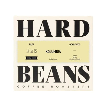Hard Beans Kolumbia Vanilla Heaven Kawa ziarnista 200g